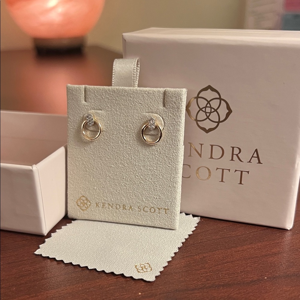 Kendra Scott 14K Tegan Earrings in Gold